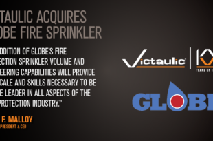 Victaulic® Acquires Globe Fire Sprinkler